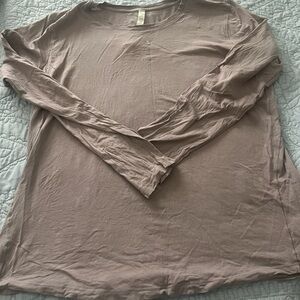Lululemon Athletica Dusty Purple Long Sleeve Top